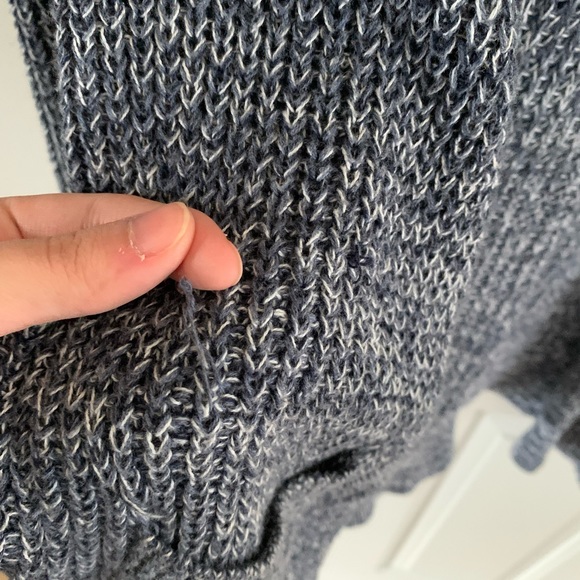 Blue Knit Cardigan - Picture 4 of 4